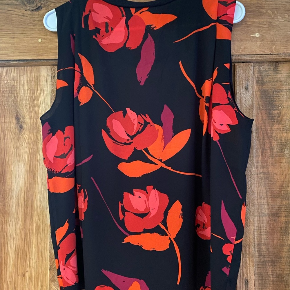 Cabi complete Top in Black and Red